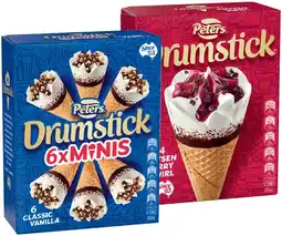 IGA Peters Drumstick 4 Pack or Mini 6 Pack Selected Varieties offer