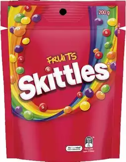 IGA Skittles Fun Size Pack 120‑200g Selected Varieties offer