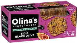 IGA Olina's Bakehouse Artisan Crackers 100g Selected Varieties offer