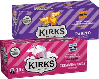 IGA Kirks 10x375mL Selected Varieties offer