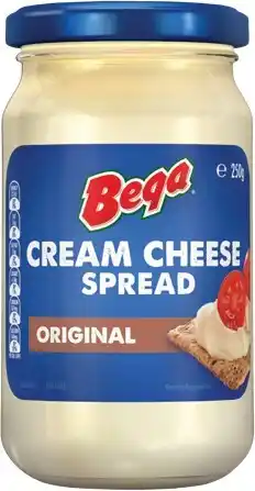 IGA Bega Cream Cheese Spread 250g Selected Varieties offer