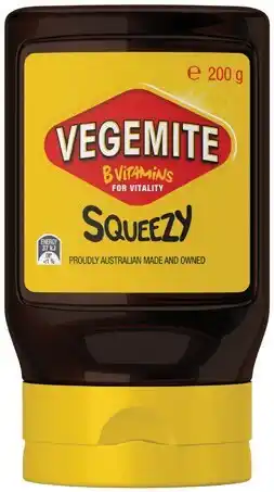 IGA Vegemite Squeezy 200g offer