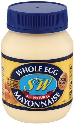 IGA S&W Whole Egg Mayonnaise 440g offer