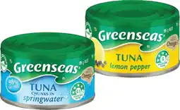 IGA Greenseas Tuna 95g Selected Varieties offer