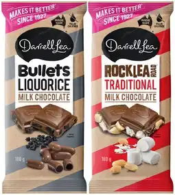 IGA Darrell Lea Chocolate Block 160‑180g Selected Varieties offer