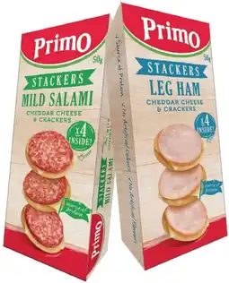 IGA Primo Stackers or Trios 45‑57g Selected Varieties offer