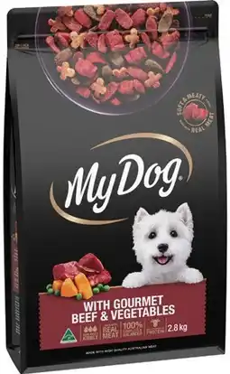 IGA My Dog Semi Moist Kibble Dog Food 2.8kg Selected Varieties offer