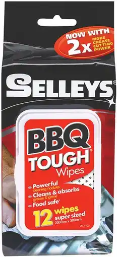 IGA Selleys BBQ Tough Wipes 12 Pack offer