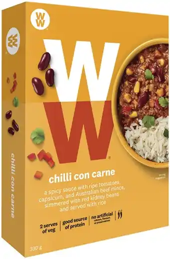 IGA Weight Watchers Chilli Con Carne 330g offer