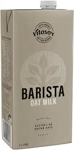 IGA Vitasoy Home Barista Oat Milk or Almond Milk 1 Litre offer