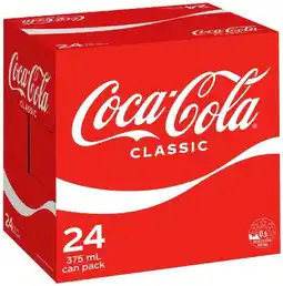 IGA Coca‑Cola 24x375mL Selected Varieties offer