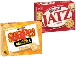 IGA Arnott's Shapes 130‑190g, Clix 250g, Jatz or Savoy 225g Selected Varieties offer