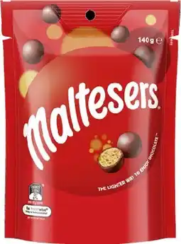 IGA Maltesers 120‑140g, M&M's 120‑180g or Pods 160g Selected Varieties offer