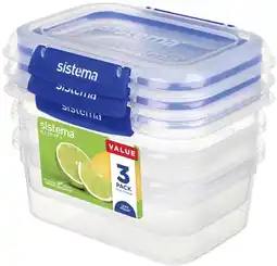 IGA Sistema Klip It + 1L 3 Pack offer