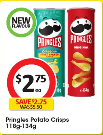 Coles Pringles Potato Crisps offer