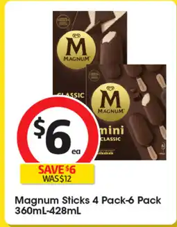 Coles Magnum Sticks offer