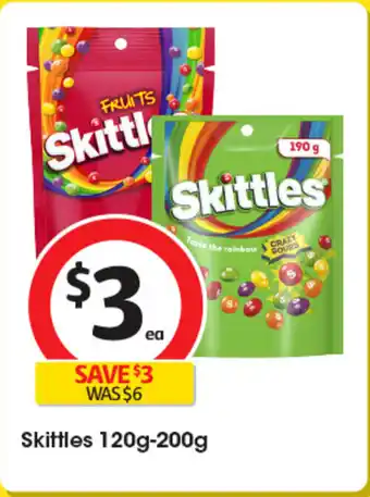 Coles Skittles offer