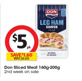 Coles Don Sliced Meat offer