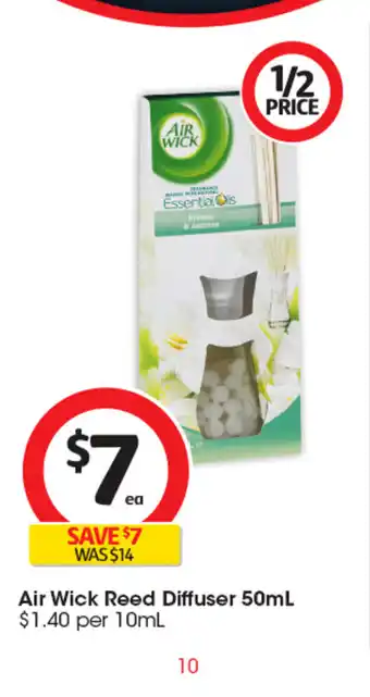 Coles Air Wick Reed Diffuser offer