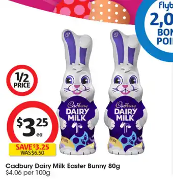 Coles Cadbury Dairy Milk Easter Bunny offer