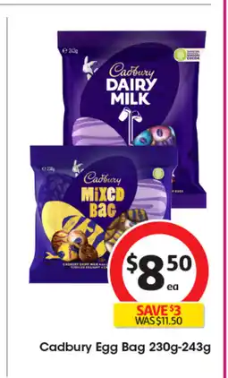 Coles Cadbury Egg Bag offer