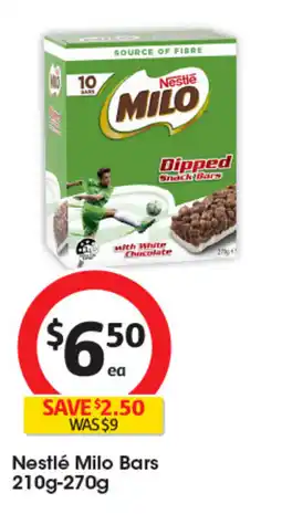 Coles Nestlé Milo Bars offer