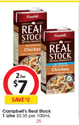 Coles Campbell's Real Stock offer