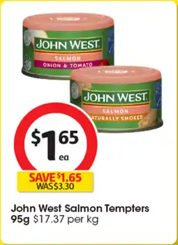 Coles John West Salmon Tempters offer