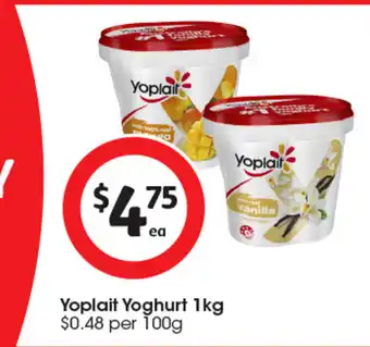 Coles Yoplait Yoghurt offer