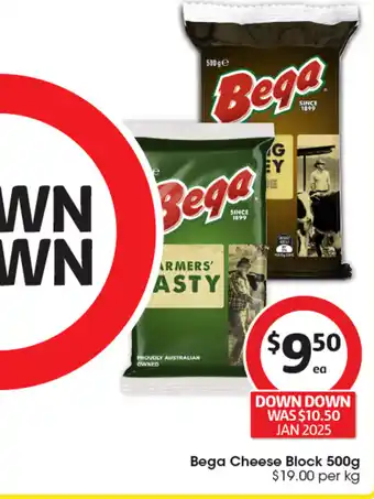 Coles Bega Cheese Block offer