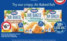 Coles Birds Eye Air Baked Barramundi, Southern Blue Whiting or Deep Sea Dory offer