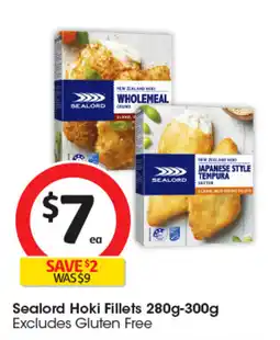 Coles Sealord Hoki Fillets offer