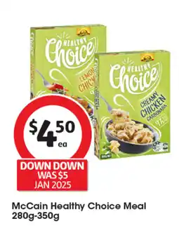 Coles McCain Healthy Choice Meal offer