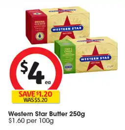 Coles Western Star Butter offer