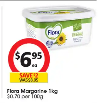 Coles Flora Margarine offer