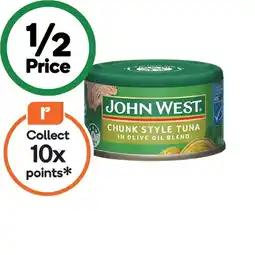 Woolworths John West Tuna Tempters 95g offer