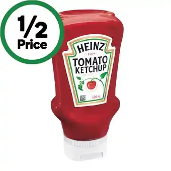 Woolworths Heinz Ketchup 500ml offer