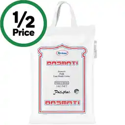 Woolworths Riviana Basmati Rice 5 kg offer