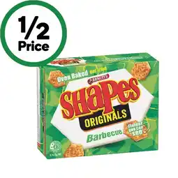 Woolworths Arnott’s Shapes 160-190g offer