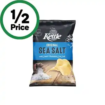 Woolworths Kettle Chips 150-165g offer