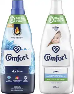 Coles Comfort Fabric Conditioner 900mL offer