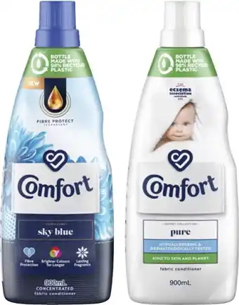 Coles Comfort Fabric Conditioner 900mL offer