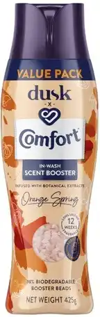 Coles Comfort Dusk X In-Wash Scent Booster Beads 425g offer