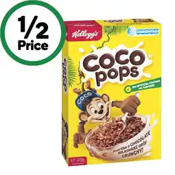 Woolworths Kellogg’s Coco Pops 375g offer