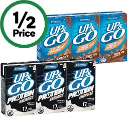 Woolworths Sanitarium UP&GO or UP&GO Energize 3 x 250ml offer