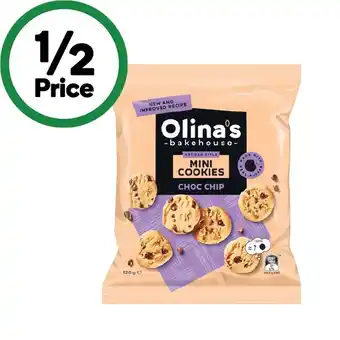 Woolworths Olina’s Bakehouse Mini Cookies Choc Chip 120g offer