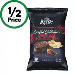 Woolworths Kettle Crafted Collection Potato Chips 150g offer