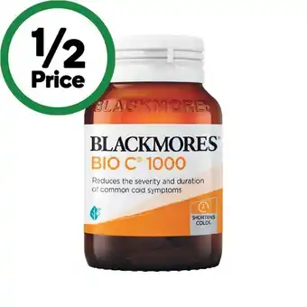 Woolworths Blackmores Bio C 1000mg Tablets Pk 62 offer