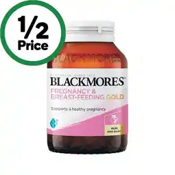 Woolworths Blackmores Pregnancy & Breast-Feeding Capsules Pk 60 offer