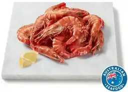 Coles Coles Queensland Thawed Cooked Extra Large Black Tiger Prawns offer